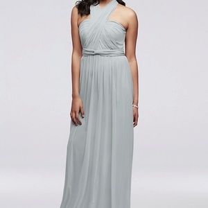 David’s Bridal multi-way bridesmaid dress